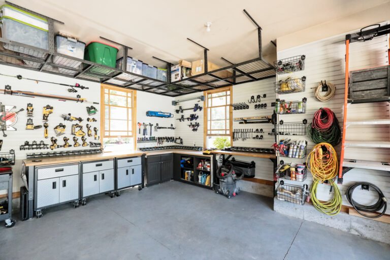 Garage Ceiling Mounted Storage Rack