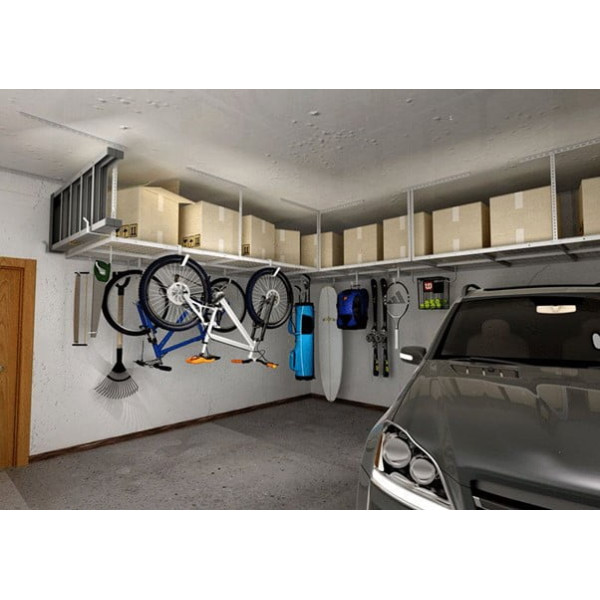 Overhead Storage Rack Ceiling Mounted for Garage
