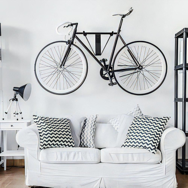 Wall Mounted Bicycle Foldup Hanger 5