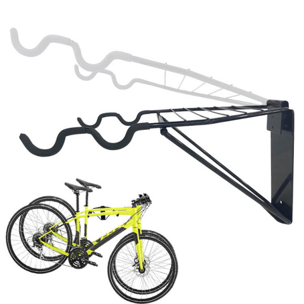 Wall Mounted Bicycle Foldup Hanger 9